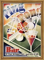 Framed Ping Pong Bar