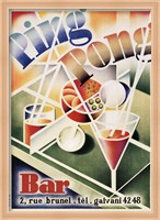Framed Ping Pong Bar