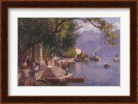 Framed Villa Carlotta, Lake Como
