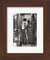 Framed Subway Kiss