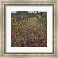 Framed Field of Poppies, c.1907