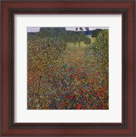 Framed Field of Poppies, c.1907