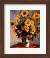 Framed Sunflowers, c.1881