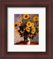 Framed Sunflowers, c.1881
