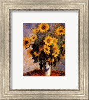 Framed Sunflowers, c.1881