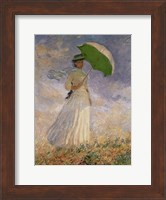Framed Woman with Sunshade