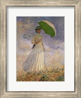 Framed Woman with Sunshade