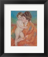Framed Woman with Baby