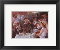 Framed Luncheon of the Boating Party