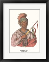 Framed Ne-O-Mon-Ne, an Ioway Chief