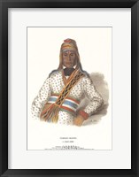 Framed Yoholo-Micco, a Creek Chief