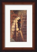 Framed Bookworm