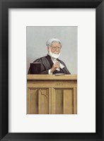 A Blunt Lord Justice Framed Print