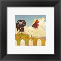 Framed Country Crowers I