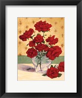 Framed Rue Cler Roses II