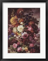 Framed Grandmother's Bouquet II
