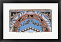 Framed Detail/Loggia in the Vatican IV