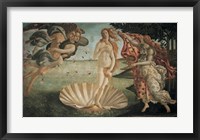 Framed Birth of Venus