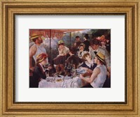 Framed Luncheon of the Boating Party, c.1881