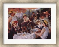 Framed Luncheon of the Boating Party, c.1881