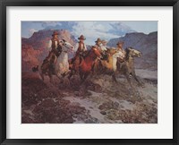 Framed Riders of the Dawn