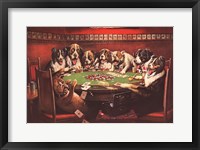 Poker Sympathy Framed Print