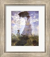 Framed Madame Monet and Her Son