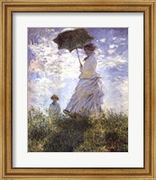 Framed Madame Monet and Her Son