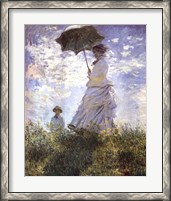 Framed Madame Monet and Her Son