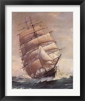 Framed Romance of Sail