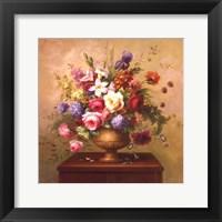 Framed Heirloom Bouquet I