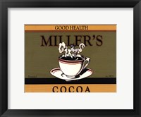 Framed Miller's Cocoa