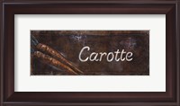 Framed Carotte