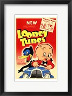 Framed Looney Tunes Porky And Daffy
