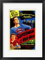 Framed Superman and the Mole Men