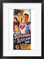 Framed Superman in Scotland Yard