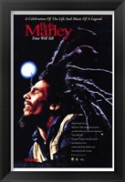 Framed Bob Marley Time Will Tell