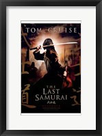 Framed Last Samurai Topm Cruise in Samurai Attire