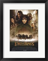 Framed Lord of the Rings: Fellowship of the Ring Vertical
