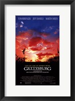 Framed Gettysburg Martin Sheen