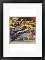 Framed Mystery Submarine