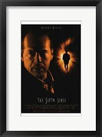 Framed Sixth Sense Bruce Willis