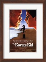 Framed Karate Kid Beach