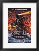 Framed Godzilla 2000