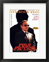 Framed Pulp Fiction The Wolf