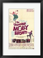 Framed Unsinkable Molly Brown (movie poster)