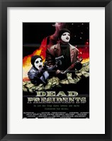 Framed Dead Presidents Money and Robbers