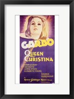 Framed Queen Christina Garbo