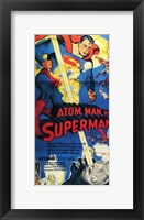 Framed Atom Man Vs Superman Tall