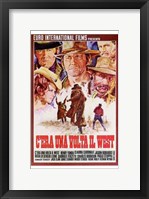 Framed Once Upon a Time in the West Spanish